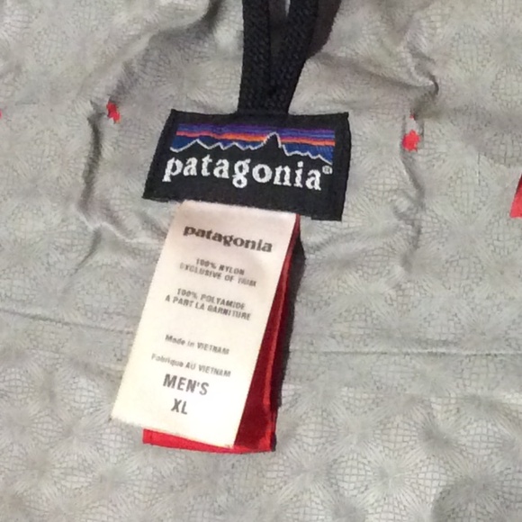 Patagonia Rainshadow waterproof Jacket -Men's XL - RED - Picture 6 of 10